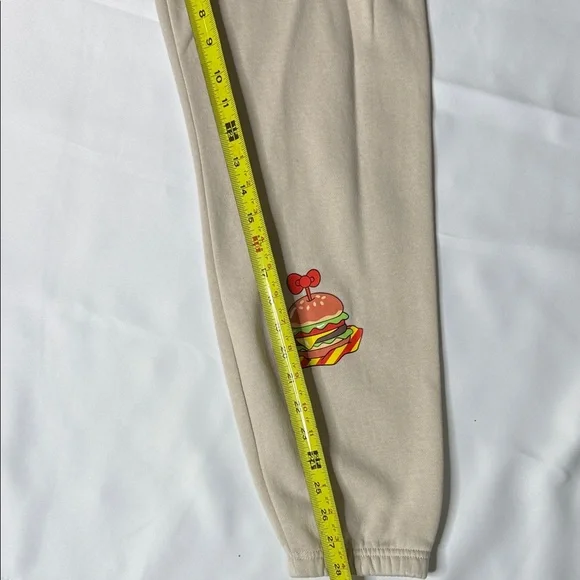 Hello Kitty Women’s Beige Sweatpants with Red Accents - Picture 8 of 8